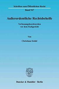 Ausserordentliche Rechtsbehelfe