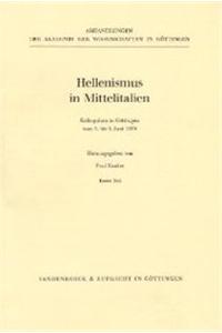 Hellenismus in Mittelitalien