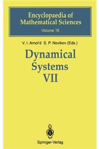 Dynamical Systems VII