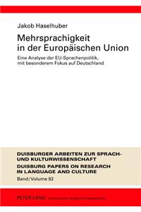 Mehrsprachigkeit in der Europaeischen Union