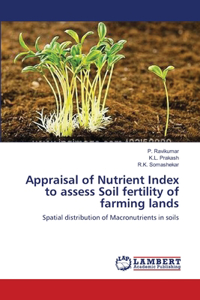 Appraisal of Nutrient Index to assess Soil fertility of farming lands