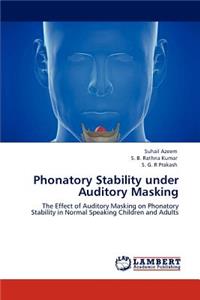 Phonatory Stability Under Auditory Masking