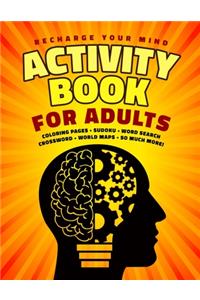Activity Book for Adults