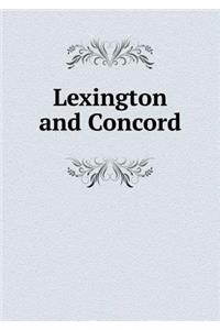 Lexington and Concord