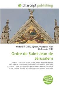 Ordre de Saint-Jean de Jerusalem