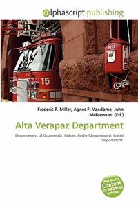 Alta Verapaz Department