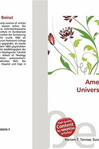 Amerikanische Universit T Beirut