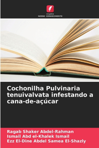 Cochonilha Pulvinaria tenuivalvata infestando a cana-de-açúcar