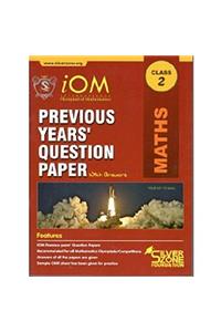 International Olympiad of Mathematics (iOM) Previous Years' Question Paper With Answers - Class 8 [Paperback] [Jan 01, 2015]