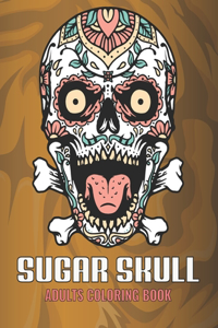 Sugar Skull Adults Coloring Book