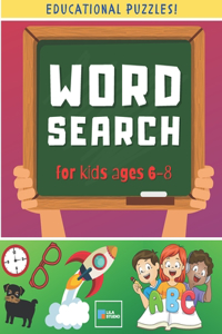 Word Search for Kids ages 6-8