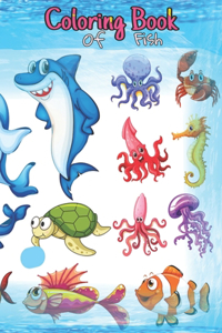 Coloring Book Of Fish