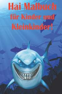 Hai Malbuch für Kinder und Kleinkinder