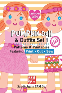 Pumpkin Doll & Outfits Pattern Set 1