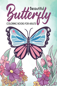 beautiful butterfly coloring books for adults