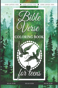 Bible Verse Coloring Book for Teens