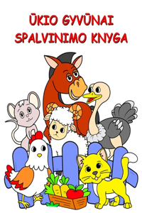 Ūkio Gyvūnai Spalvinimo Knyga