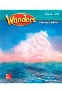 Wonders Grade 2 Teacher's Edition Unit 1