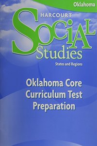 Harcourt Social Studies Oklahoma: Test Prep Sts/Regns SS 08