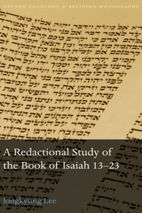 Redactional Study of the Book of Isaiah 13-23