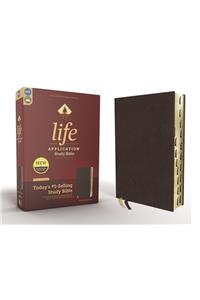 Niv, Life Application Study Bible, Third Edition, Bonded Leather, Burgundy, Indexed, Red Letter Edition
