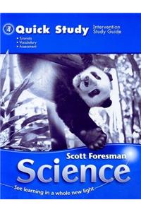 Scott Foresman Science 2006 Quick Study Grade 4