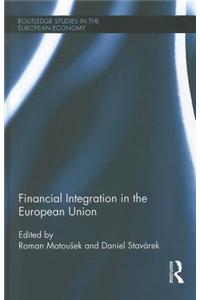 Financial Integration in the European Union