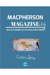 Macpherson Magazine Chef's - Receta Merluza en salsa de tahini