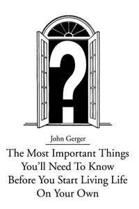 The Most Important Things You