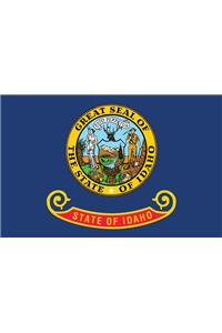 Idaho Flag Poster