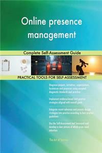 Online presence management Complete Self-Assessment Guide