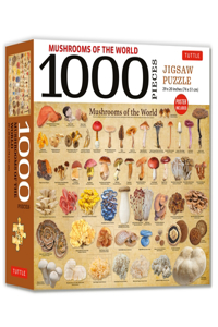 Mushrooms of the World - 1000 Piece Jigsaw Puzzle
