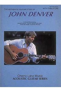 John Denver Authentic Guitar Style