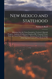 New Mexico and Statehood