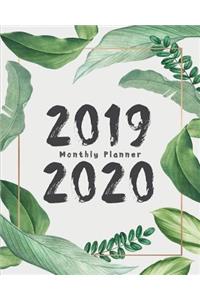 2019-2020 Monthly Planner