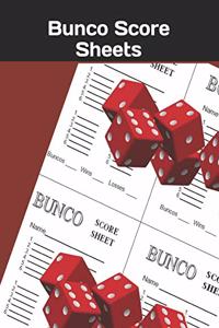 Bunco Score Sheets