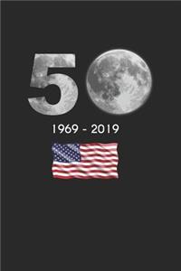 50th Anniversary Apollo 11 1969 2019 Moon landing