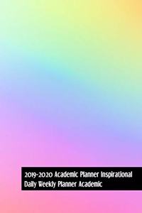 2019-2020 Academic Planner Inspirational
