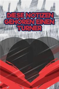 Diese Notizen Gehören Einen Turner