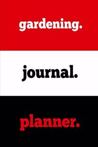 Gardening Journal