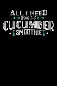 All I Need Is A Cucumber Smoothie