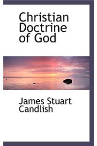 Christian Doctrine of God