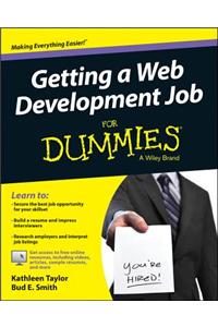 Getting a Web Development Job For Dummies