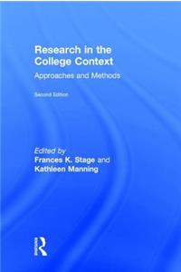 Research in the College Context