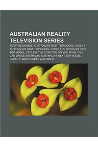 Australian Reality Television Series