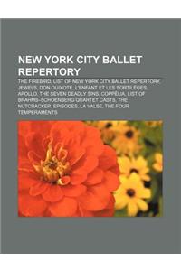 New York City Ballet Repertory