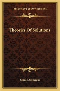 Theories of Solutions