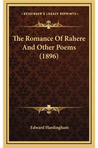 The Romance of Rahere and Other Poems (1896)