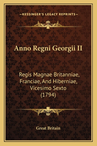 Anno Regni Georgii II