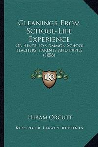 Gleanings From School-Life Experience